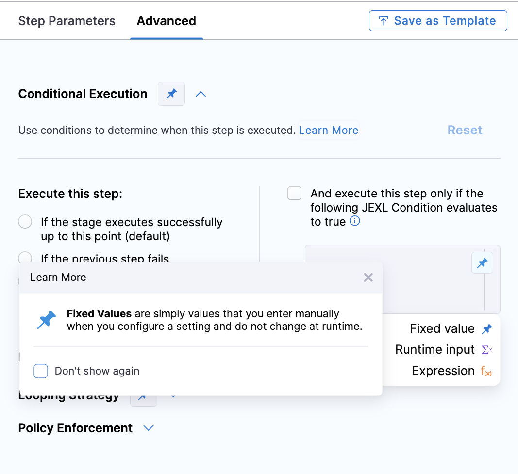Click to view full size image conditional execution overview