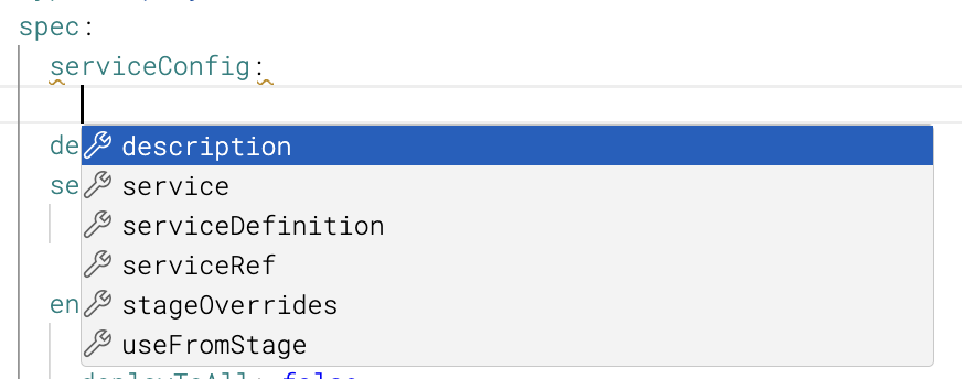 Click to view full size image Context-aware autocomplete