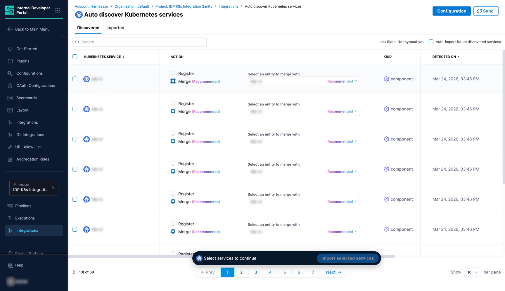 Kubernetes Integration