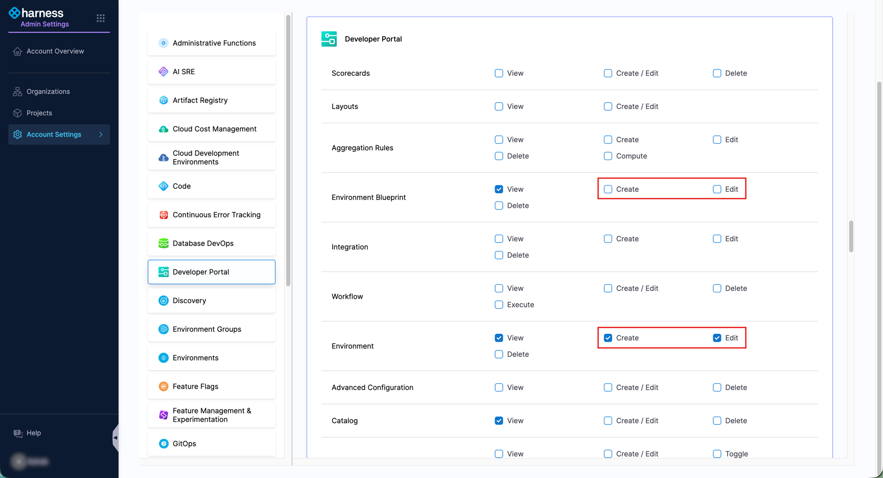 Separated Permissions